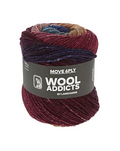 Lang Yarns Move Wool Addicts 6-draads sokkenwol kleur 1