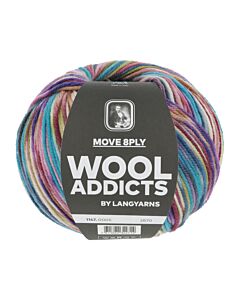Lang Yarns Move Wool Addicts kl.5 8-draads sokkenwol 150gr.