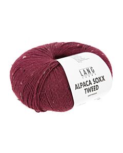 Lang Yarns Alpaca Soxx Tweed kl.62 (rood)