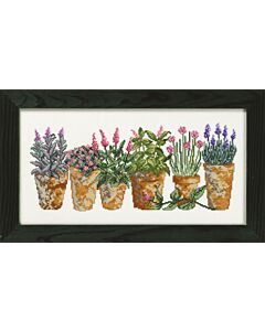 Permin borduurpakket verschillende kruiden 12-4146 telpatroon