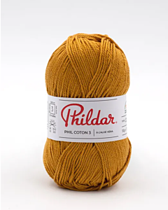 Phildar Phil Coton 3 katoen kleur gold 73