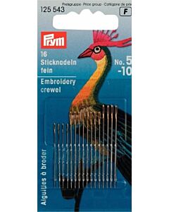 Prym crewelnaalden No.5-10