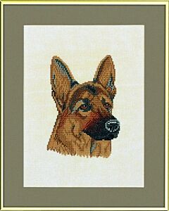 Borduurpakket herder van Eva Rosenstand