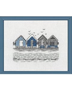 Borduurpakket Strandhuisjes van Permin 13-9118