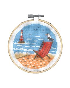 Borduurpakket strandstoel van Permin 13-1425 incl borduurring