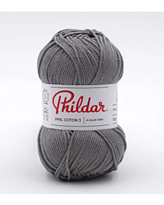 Phildar Phil Coton 3 katoen kleur elephant 66