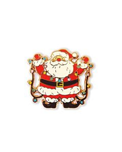 Letistitch Needle Minder kerstman met kerstversiering