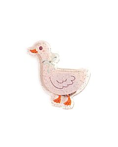 Letistitch Needle Minder het blije glitter gansje