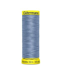 Gütermann Maraflex kleur 189 turquoise is een elastisch naaigaren