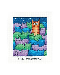 Heritage Crafts borduurpakket the Insomniac 1441A telpatroon