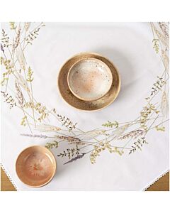 Voorbedrukt tafelkleed grassen Rico Design 150102 borduren 95x95cm