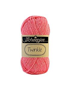 Scheepjes Twinkle kl.925 is een gebreide, katoenen draad met Lurex draadjes wat een wow-effect aan elk project geeft! Twinkle van Scheepjes is voor naalden 4.0mm. Dit glitterende katoengaren leent zich perfect voor het haken en breien van home deco projec
