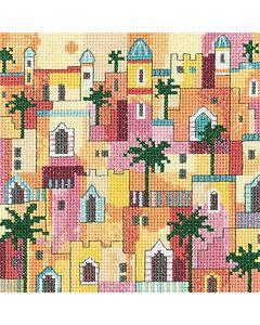 Heritage Crafts borduurpakket ons speciale plekje 1906A telpatroon