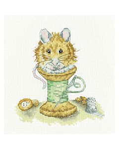 Heritage Crafts borduurpakket 'Sew Nice to Meet You' 1796A telpatroon 