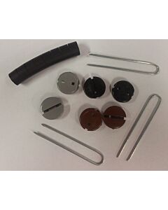 Knopen aanzetten zonder naald en draad, snel, simpel en sterk. 