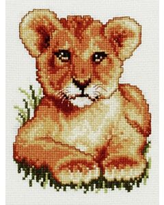 Pako borduurpakket leeuwtje 210.846