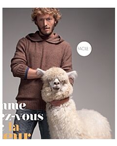 Breipakket heren trui met capuchon