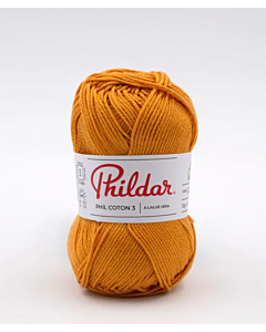 Phildar Phil Coton 3 katoen kl.Safran