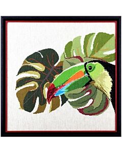 Pako borduurpakket  Toukan met telpatroon 219.261
