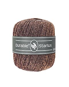 Durable Starlux kleur 2230 (dark brown/donkerbruin) glittergaren