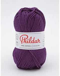 Phildar Phil Coton 4 kl.Raisin
