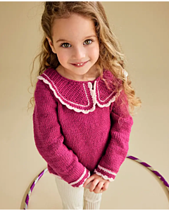 Phildar kinder trui breien van Phil Ecolaine (229, M9)