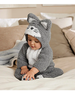 Phildar baby kruippakje breien van Phil Partner 3,5 & Douce (230, M22)