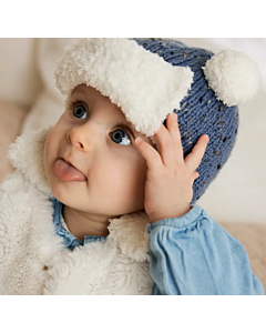 Phildar baby mutsje breien van Phil Douce & Randonnees (230, M25)