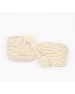 Phildar baby slofjes breien van Phil Partner 3,5 (230, M5a)