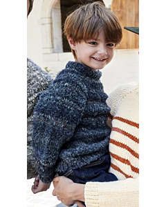Phildar kinder trui breien van Phil Mosaique (232, M10)