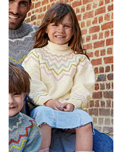 Phildar kinder trui breien van Phil Partner 3.5 (232, M17B)