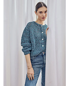 Phildar dames vest breien van Phil Timballo & Chic (233, M10a)