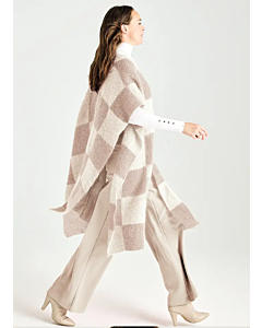 Phildar dames Poncho breien van Phil Chic (234, M6b)