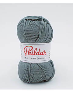 Phildar Phil Coton 3 katoen kl.aubergine