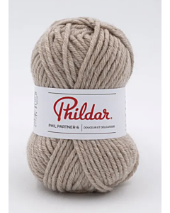 Phildar Partner 6 kl.Naturel Chiné