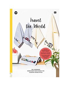 Rico Design borduurboek travel the world 165 met borduurpatronen