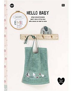 Borduurboek hello baby No.167 van Rico Design 23767.00.00