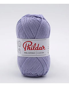 Phildar Phil Coton 3 katoen kl.parme