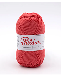 Phildar Phil Coton 3 katoen kl.Pasteque 2460