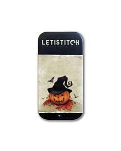 Letistitch metalen naaldendoosje halloween incl. magneet