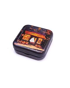 Letistitch metalen naaldendoosje halloween