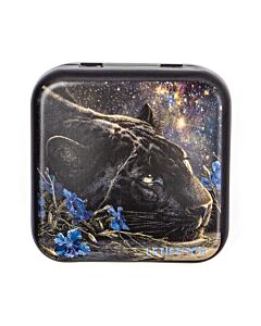 Letistitch metalen naaldendoosje huis aan de kust