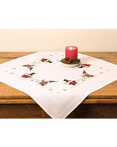 Rico Design borduurpakket tafelkleed sneeuwpoppen 25903.00.66