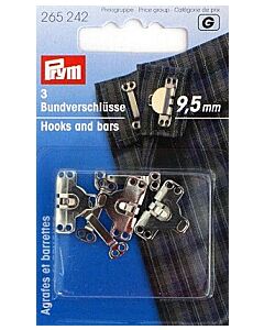 Sluiting voor broek en  rokhaken van Prym 