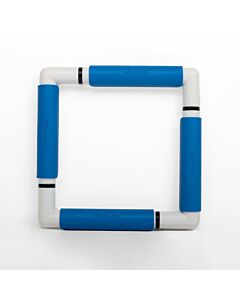 Stevig en lichtgewicht Nurge Clip (Snap) Frame van 21 x 21 cm in de kleur blauw.