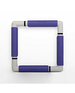 Stevig en lichtgewicht Nurge Clip (Snap) Frame van 21 x 21 cm in de kleur paars.