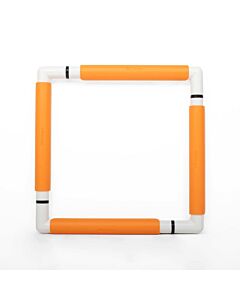 Stevig en lichtgewicht Nurge Clip (Snap) Frame van 21 x 21 cm in de kleur antraciet.