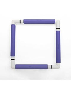 Stevig en lichtgewicht Nurge Clip (Snap) Frame van 21 x 21 cm in de kleur antraciet.