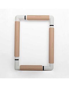 Stevig en lichtgewicht Nurge Clip (Snap) Frame van 29 x 29 cm in de kleur antraciet.