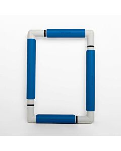 Stevig en lichtgewicht Nurge Clip (Snap) Frame van 29 x 29 cm in de kleur antraciet.